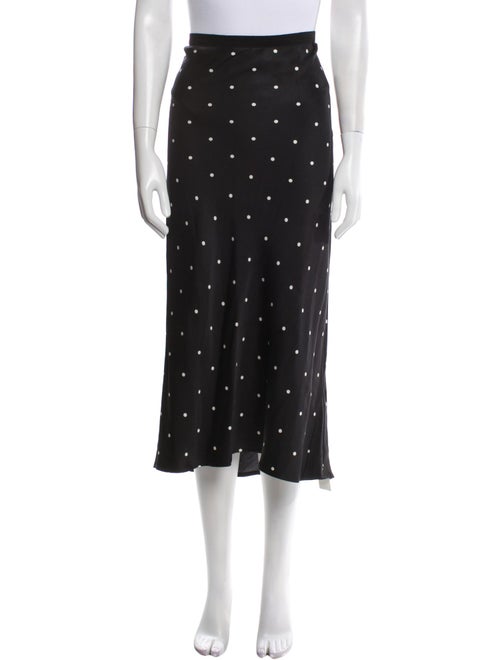 Anine Bing Silk Midi Length Skirt