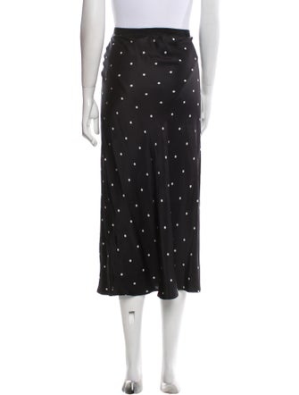 Anine Bing Silk Midi Length Skirt