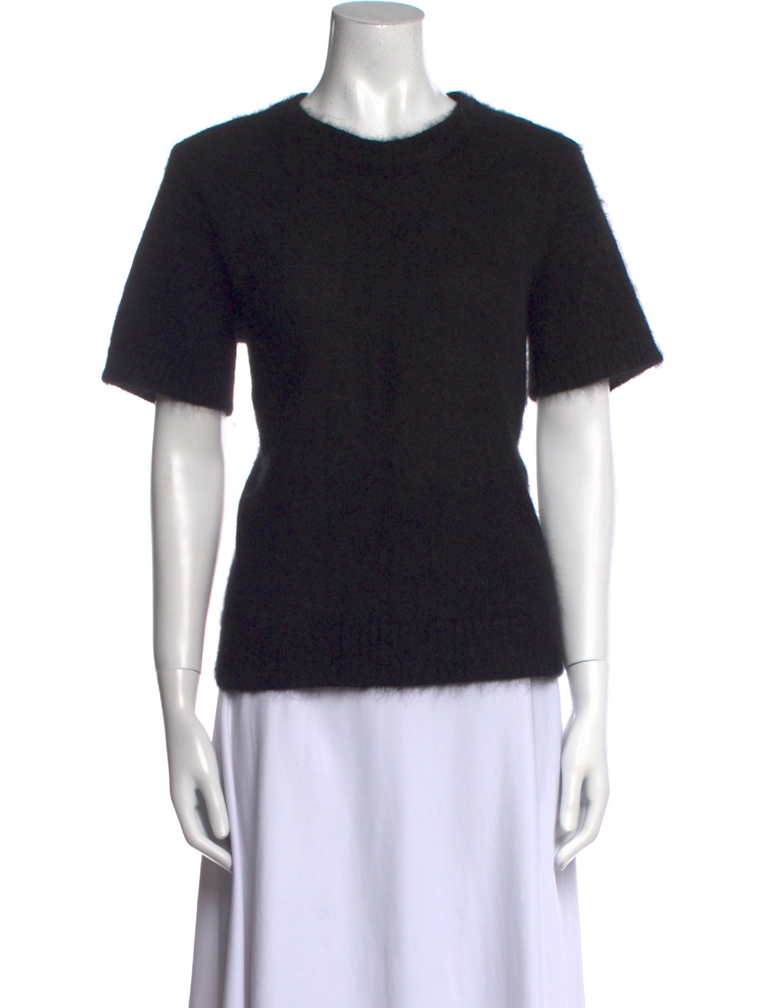 Anine Bing Angora Scoop Neck Sweater