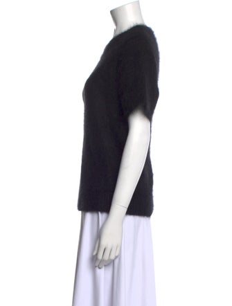 Anine Bing Angora Scoop Neck Sweater