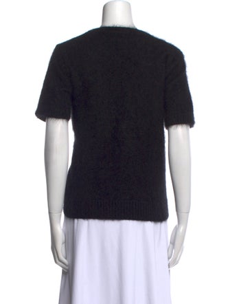 Anine Bing Angora Scoop Neck Sweater