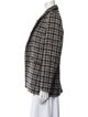 Anine Bing Tweed Pattern Blazer