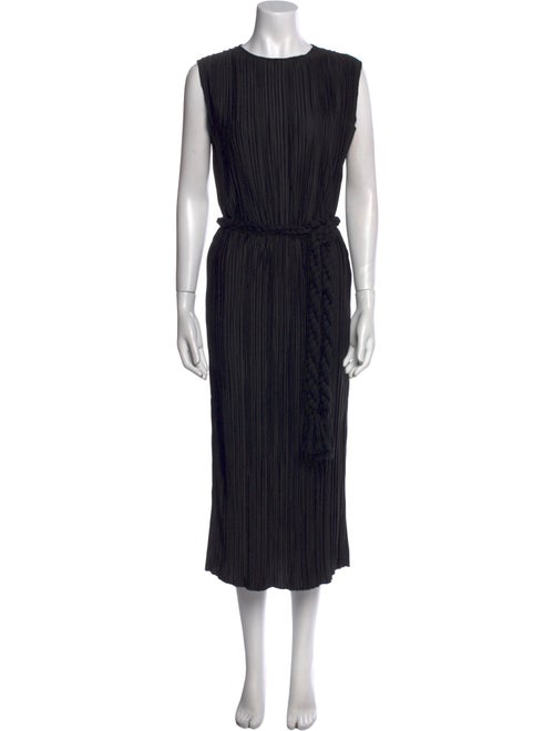 Anine Bing Crew Neck Long Dress