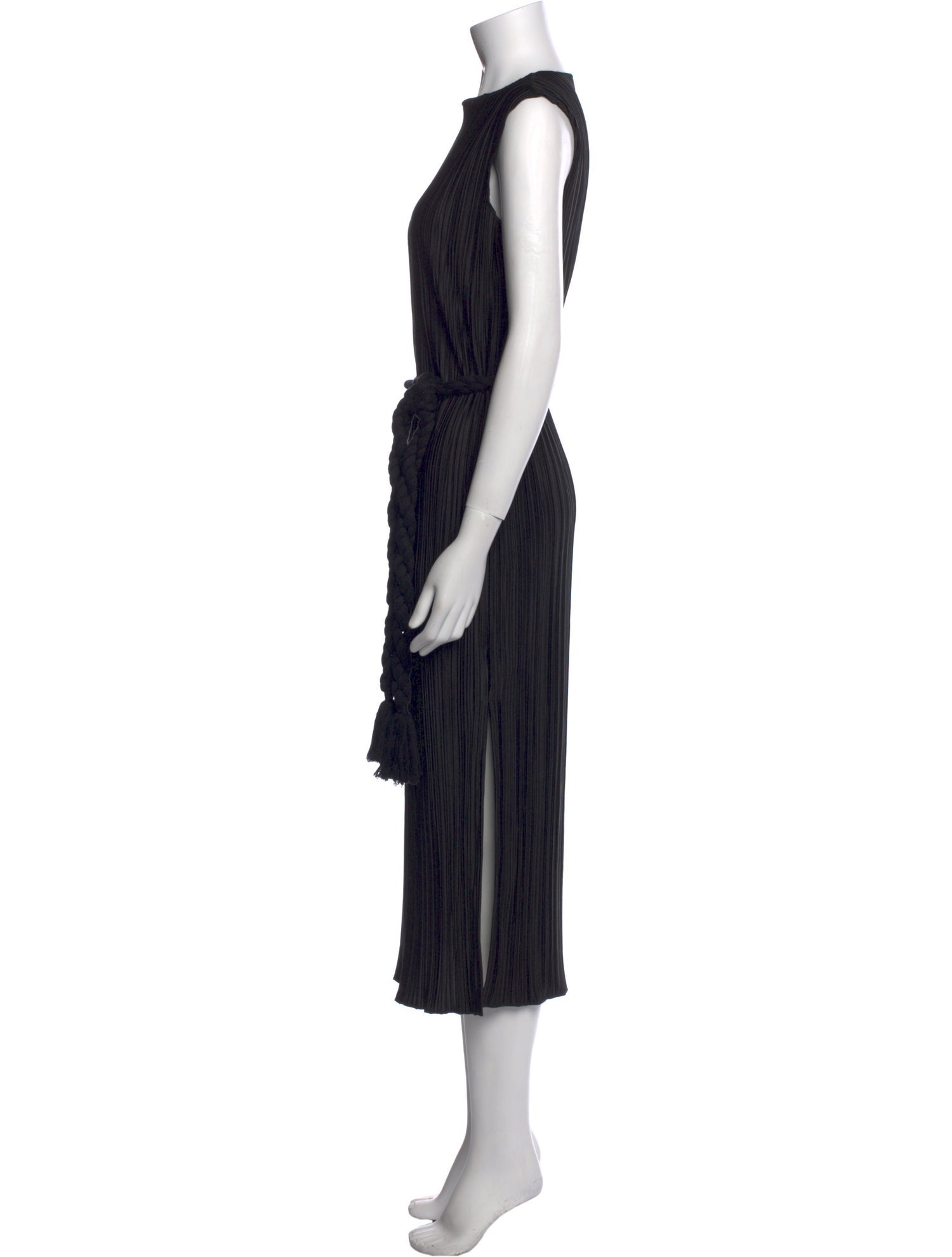 Anine Bing Crew Neck Long Dress