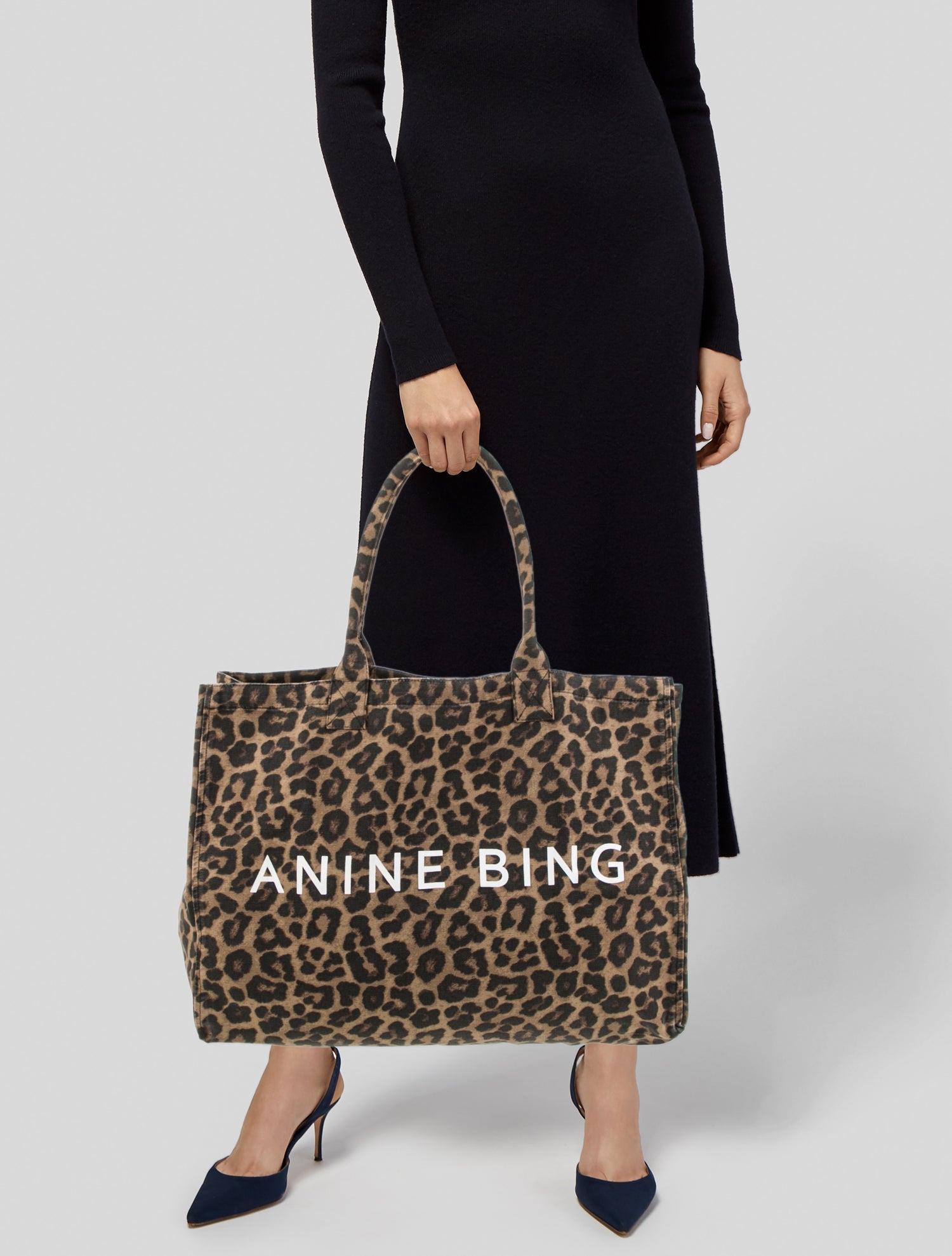 Anine Bing Canvas Tote w/ Tags