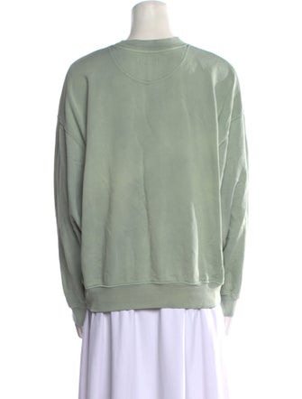 Anine Bing Graphic Print Crew Neck Sweatshirt