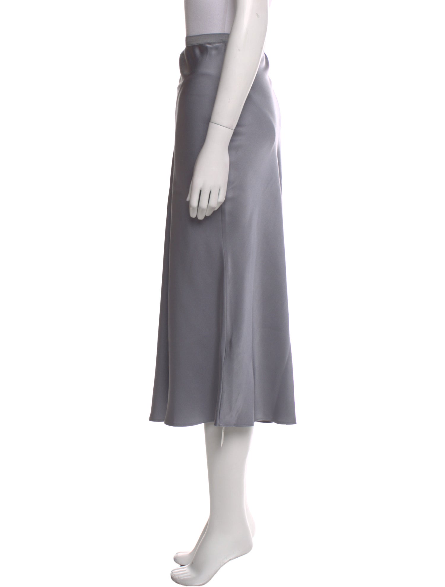 Anine Bing Silk Midi Length Skirt