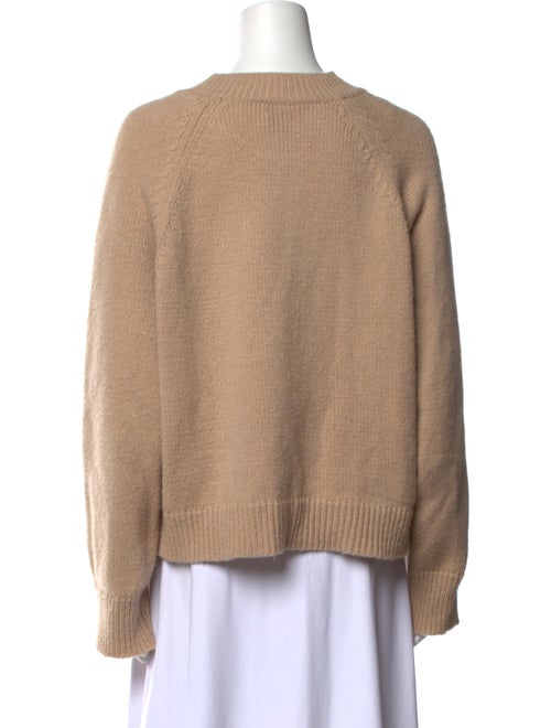 Anine Bing Merino Wool Graphic Print Sweater