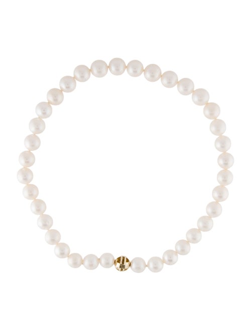 Anine Bing 14K Pearl Bead Strand Necklace