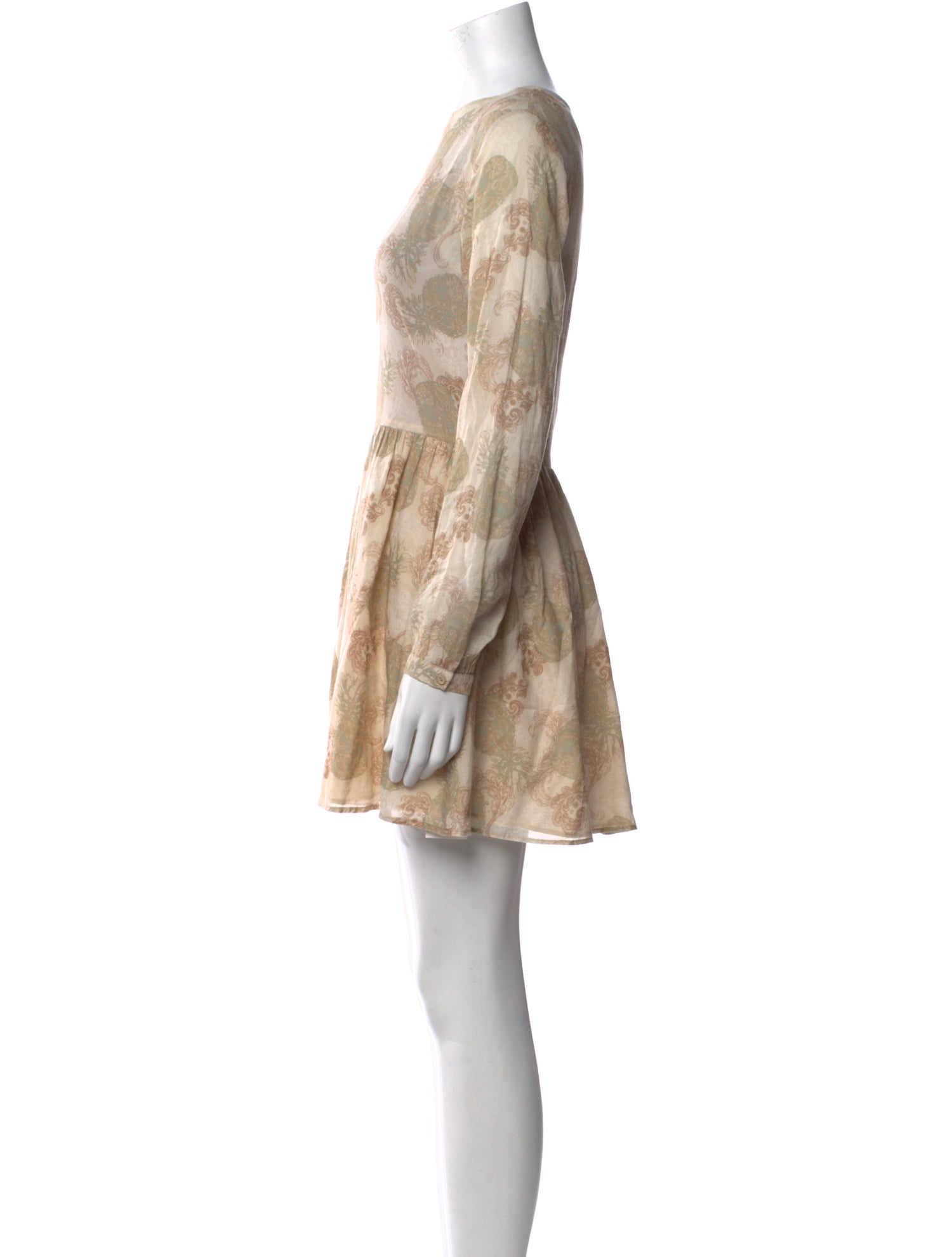 Anine Bing Printed Mini Dress