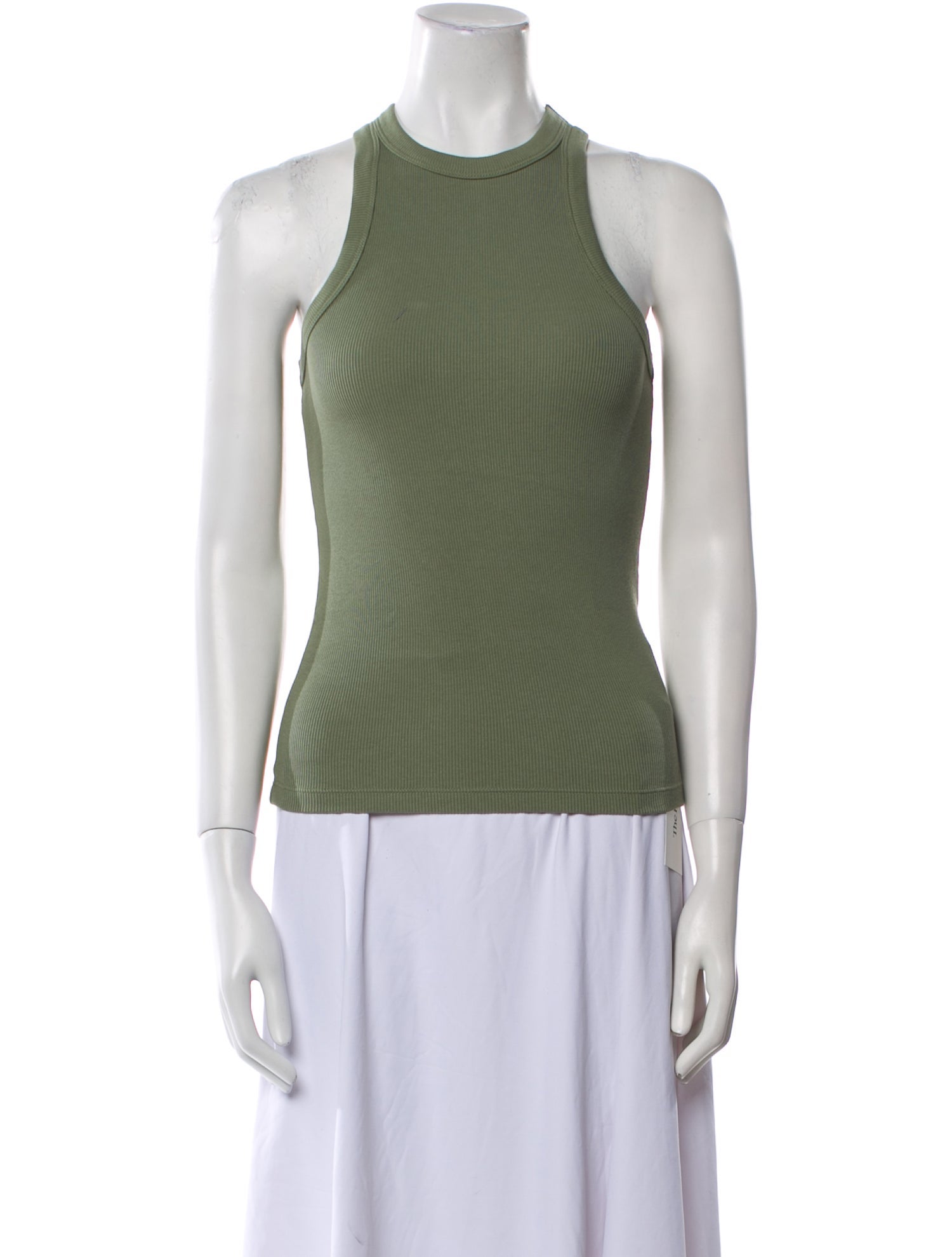 Anine Bing Crew Neck Sleeveless Top