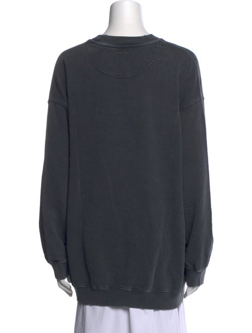 Anine Bing Graphic Print Crew Neck Sweatshirt