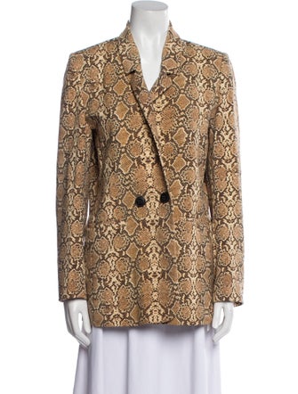Anine Bing Printed Blazer