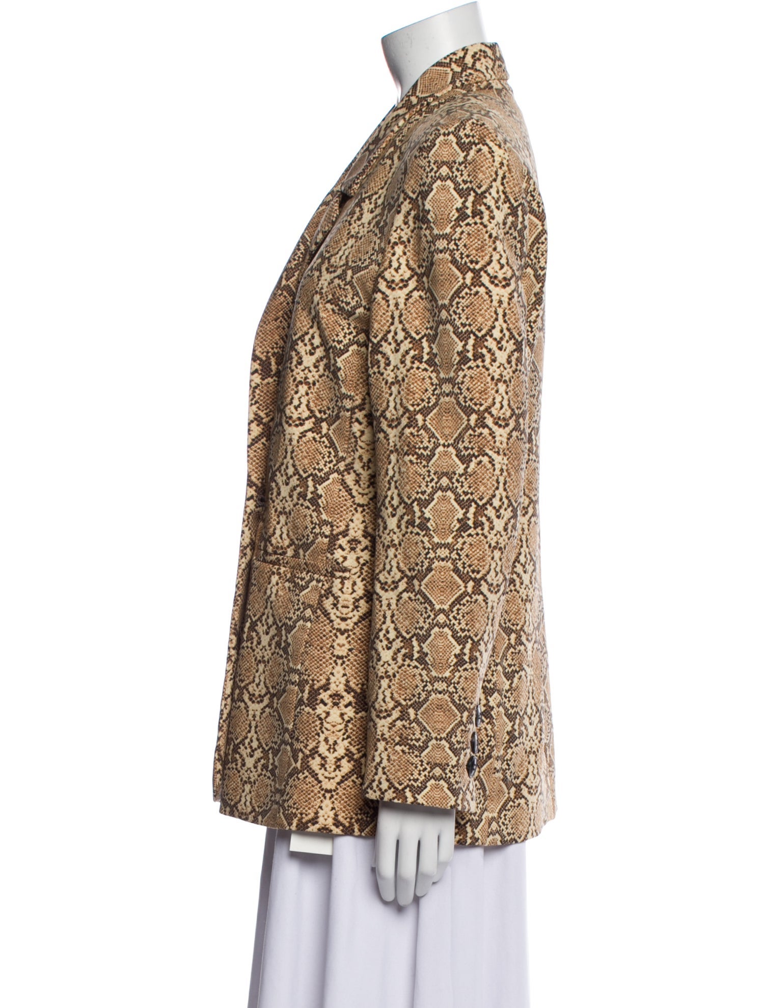 Anine Bing Printed Blazer