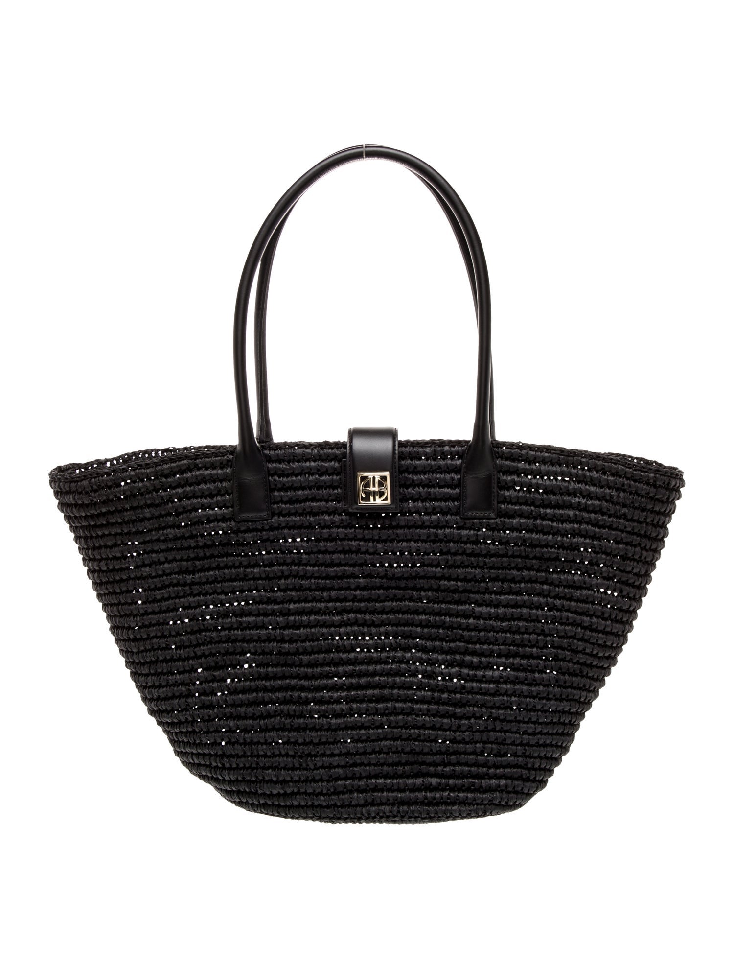 Anine Bing Raffia Top Handle Bag w/ Tags