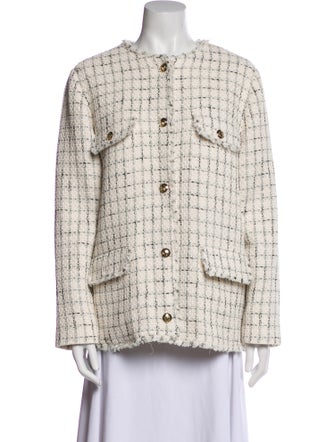 Anine Bing Tweed Pattern Jacket