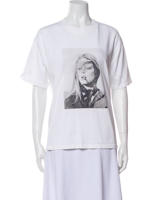 Anine Bing Graphic Print Crew Neck T-Shirt