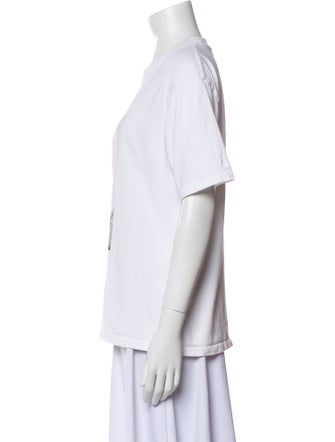 Anine Bing Graphic Print Crew Neck T-Shirt