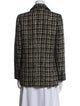 Anine Bing Plaid Print Blazer
