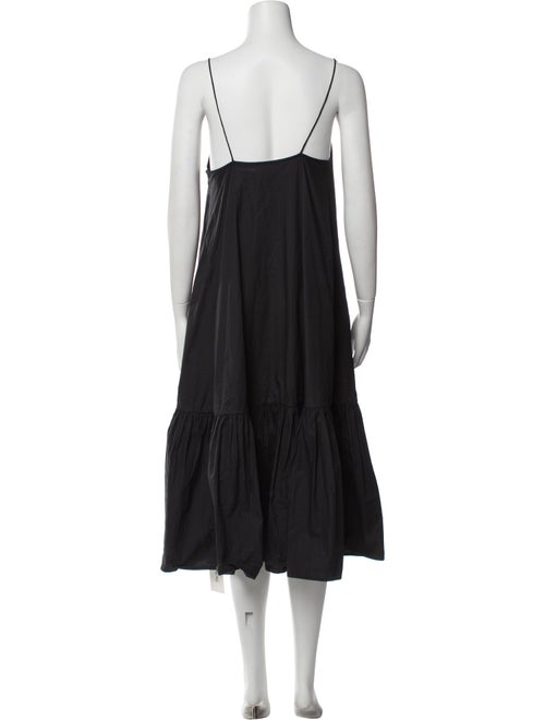 Anine Bing V-Neck Midi Length Dress