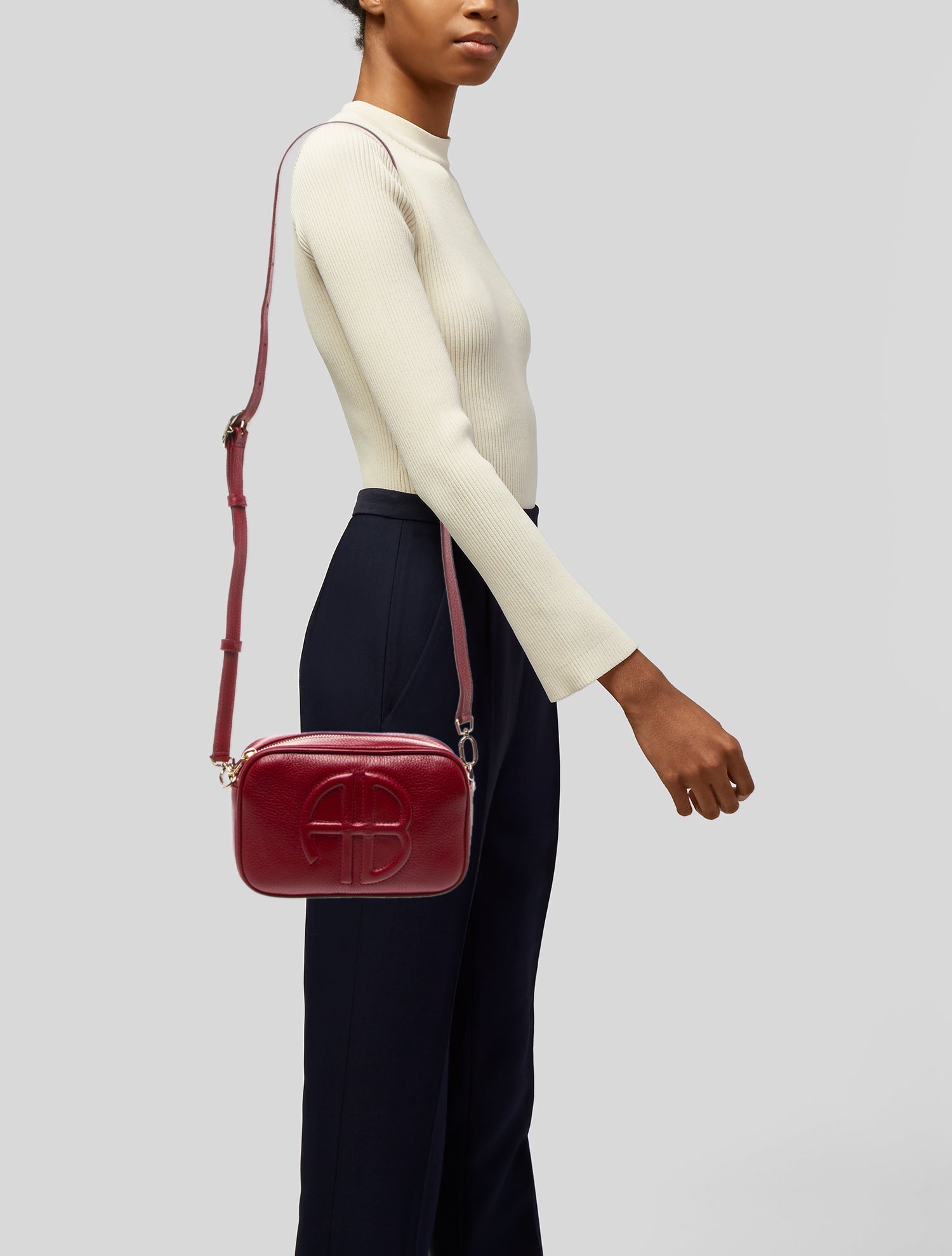 Anine Bing Leather Shoulder Bag