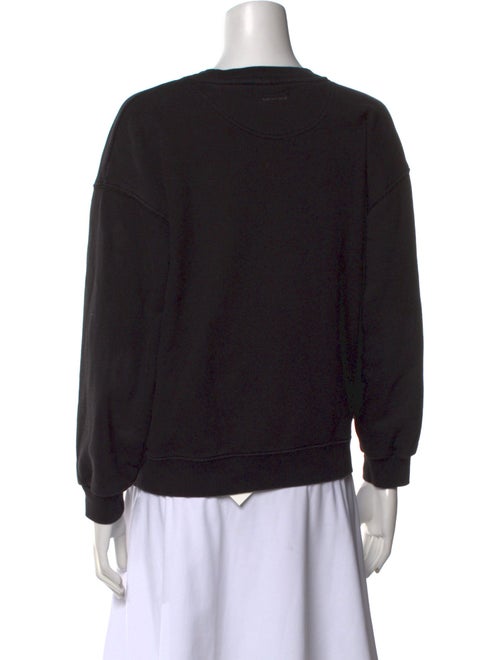 Anine Bing Graphic Print Crew Neck Sweatshirt