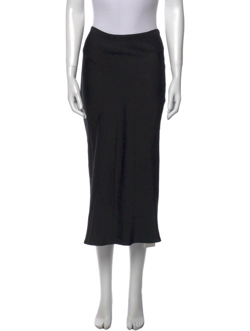 Anine Bing Silk Midi Length Skirt