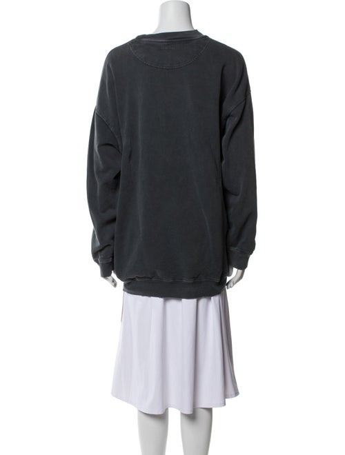 Anine Bing Graphic Print Crew Neck Sweatshirt