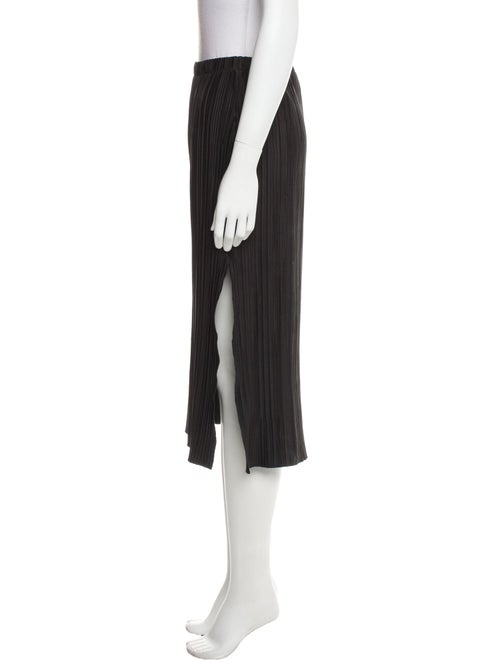 Anine Bing Pleated Accents Midi Length Skirt