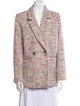 Anine Bing Plaid Print Blazer