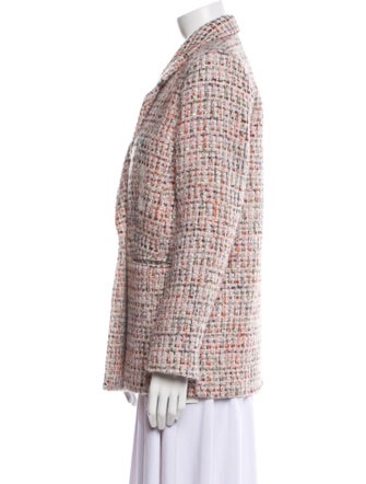 Anine Bing Plaid Print Blazer