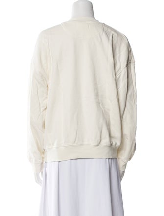 Anine Bing Graphic Print Crew Neck Sweatshirt