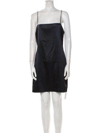Anine Bing Silk Mini Dress