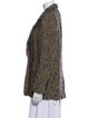Anine Bing Tweed Pattern Blazer