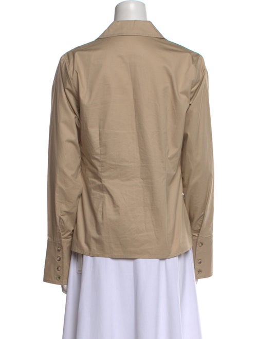 Anine Bing Long Sleeve Button-Up Top