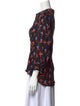Anine Bing Silk Printed Blouse