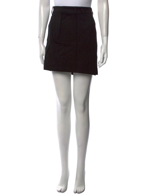 Anine Bing Cutout Accent Mini Skirt