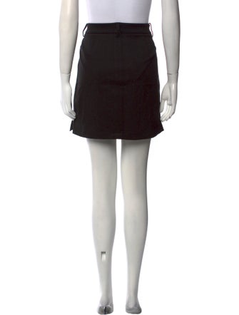 Anine Bing Cutout Accent Mini Skirt