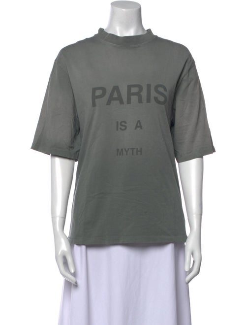 Anine Bing Graphic Print Crew Neck T-Shirt