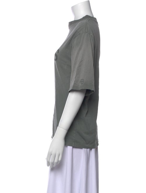 Anine Bing Graphic Print Crew Neck T-Shirt