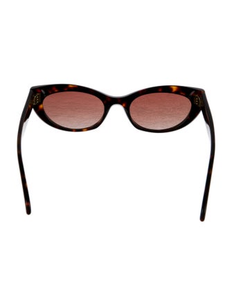 Anine Bing Cat-Eye Tinted Sunglasses
