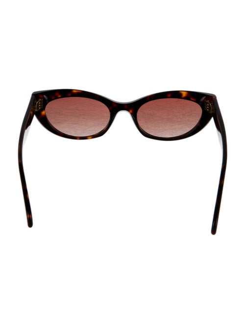 Anine Bing Cat-Eye Tinted Sunglasses
