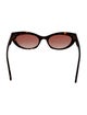 Anine Bing Cat-Eye Tinted Sunglasses