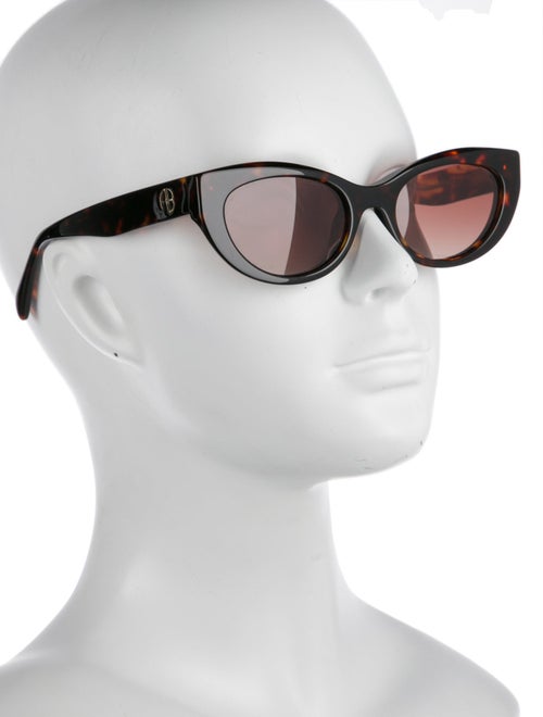 Anine Bing Cat-Eye Tinted Sunglasses