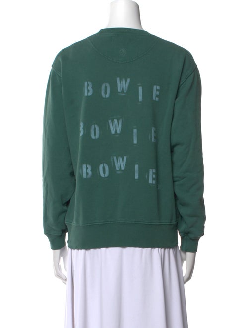 Anine Bing Graphic Print Crew Neck Sweatshirt