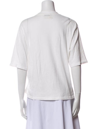 Anine Bing Graphic Print Crew Neck T-Shirt