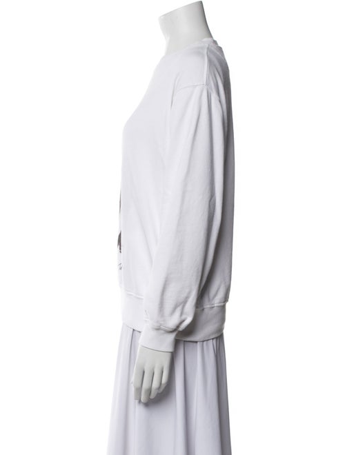 Anine Bing Graphic Print Crew Neck Sweatshirt