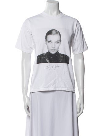 Anine Bing Graphic Print Crew Neck T-Shirt