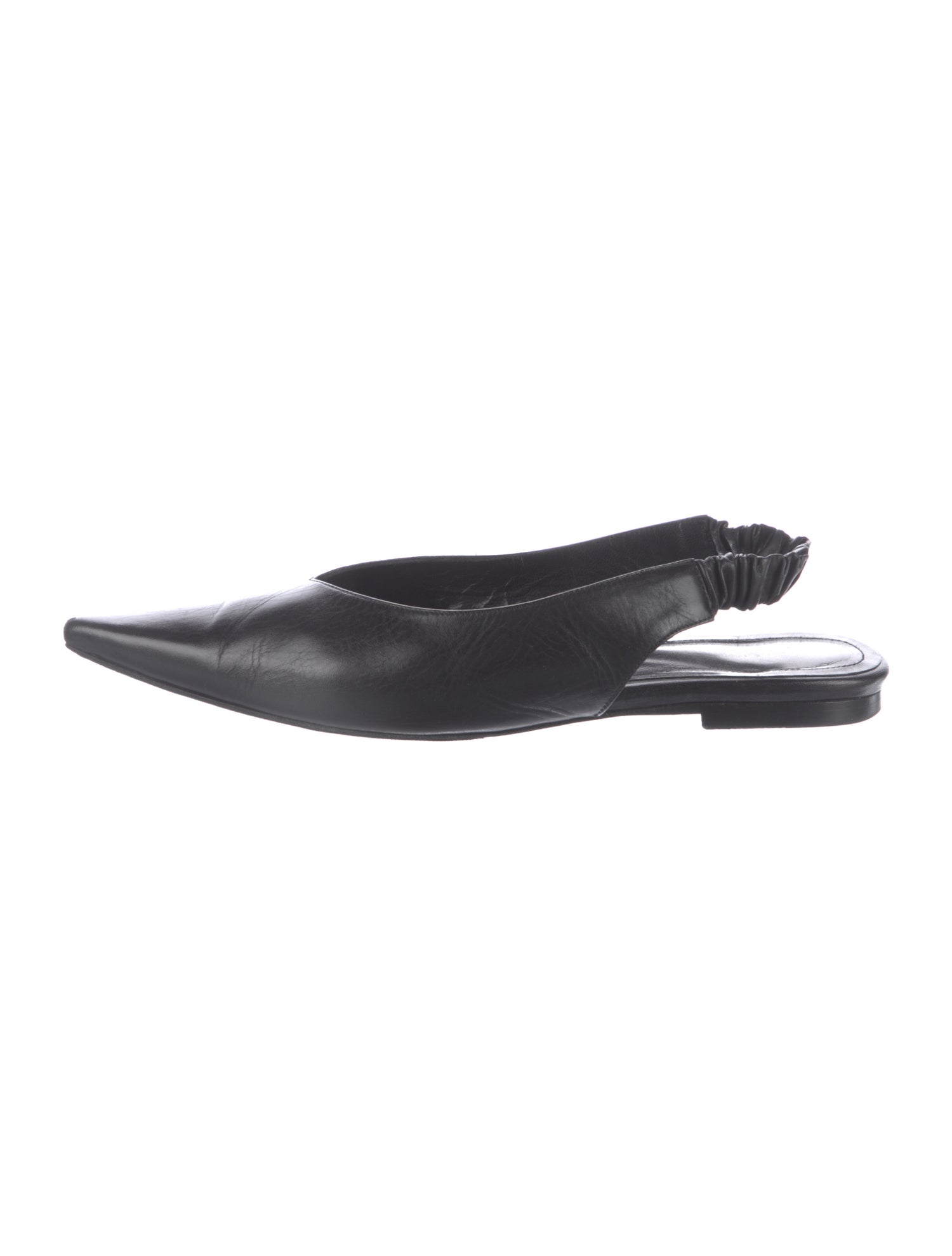 Anine Bing Leather Slingback Flats
