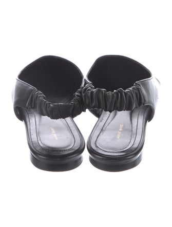 Anine Bing Leather Slingback Flats
